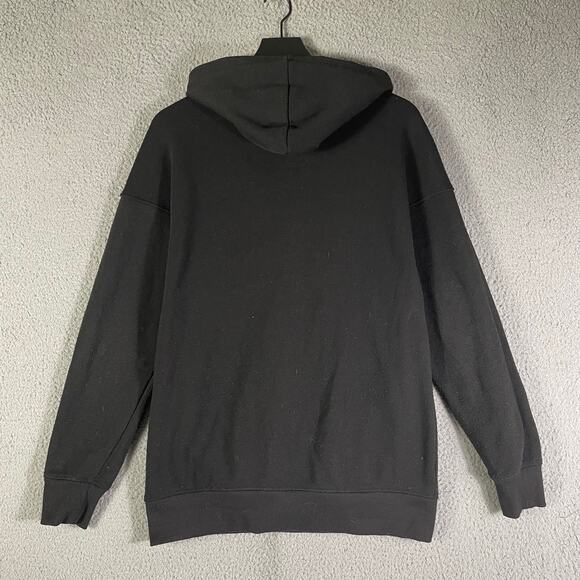 Dogg Supply Snoop Dogg Black Hoodie Size S Graphic Car Print Poly Streetwear - Picture 2 of 8